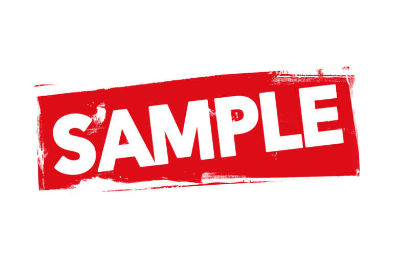 Grunge Sample Label Png And Psd Psdstamps