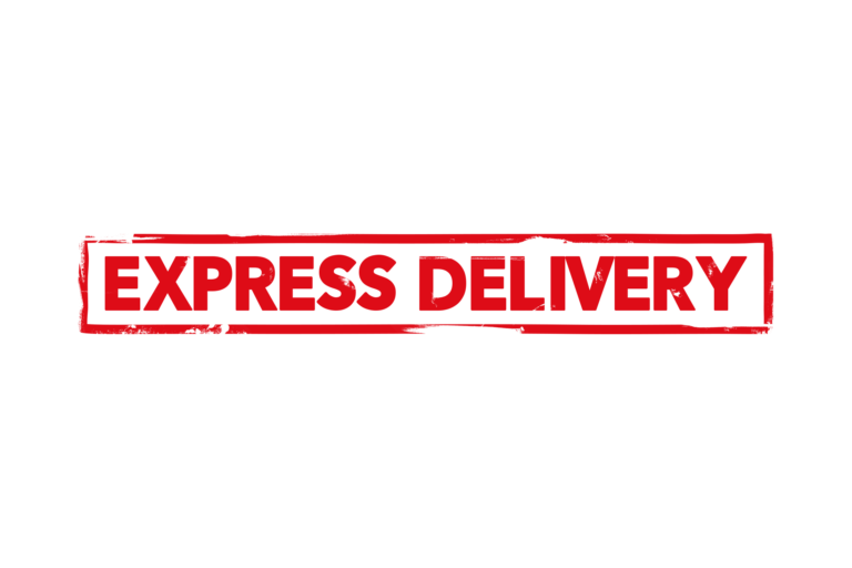 Express delivery stamp PSD - PSDstamps