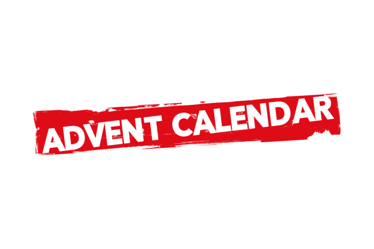 Grunge advent calendar label PSD PSDstamps