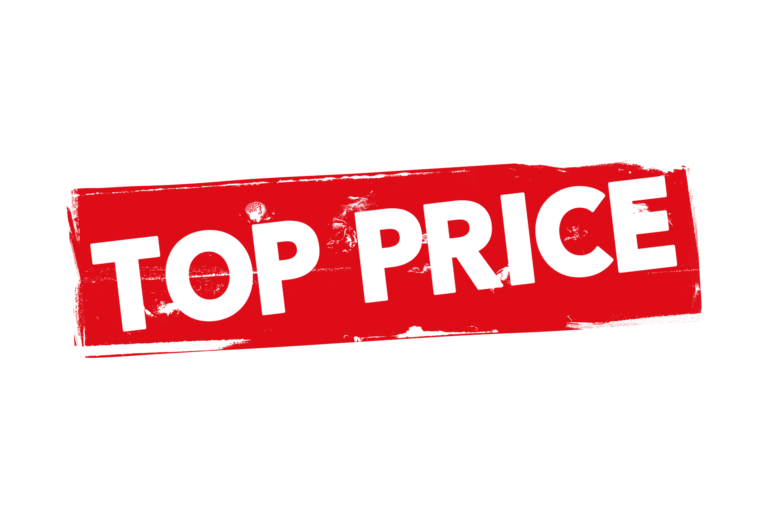 Grunge top price label PSD - PSDstamps