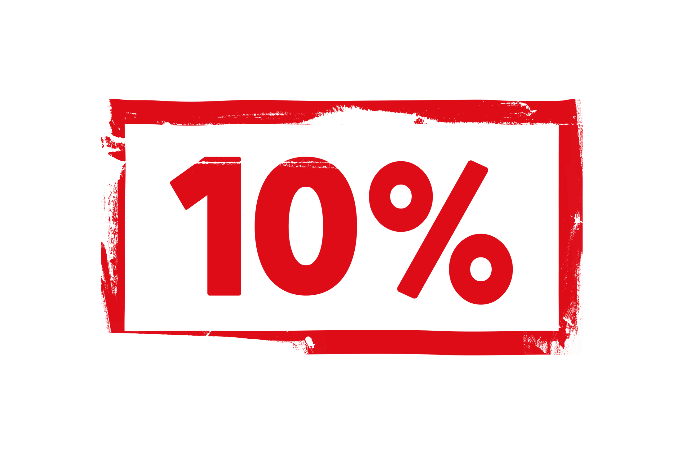 10 Percent Sign