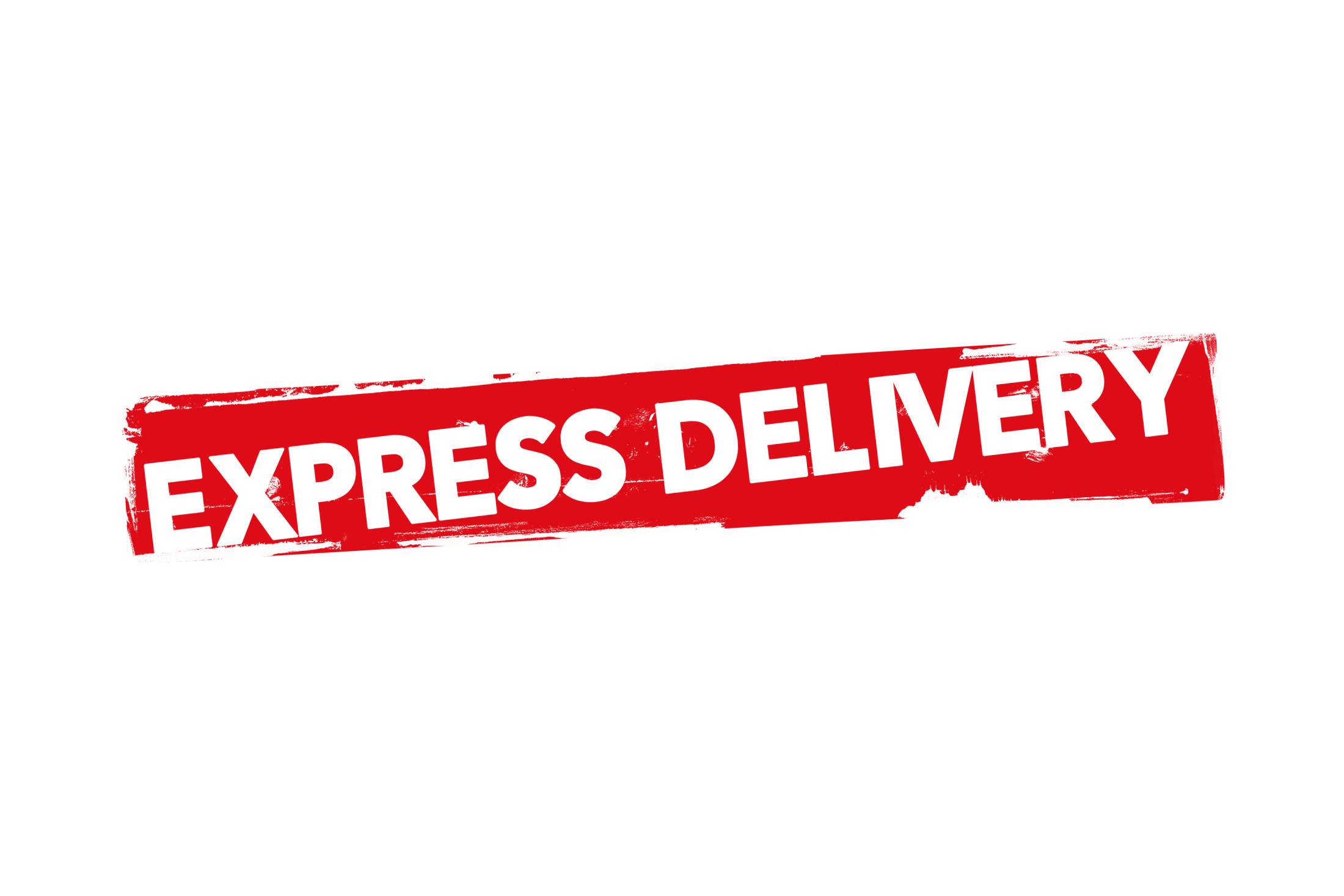 Grunge Express Delivery Label PNG And PSD PSDstamps